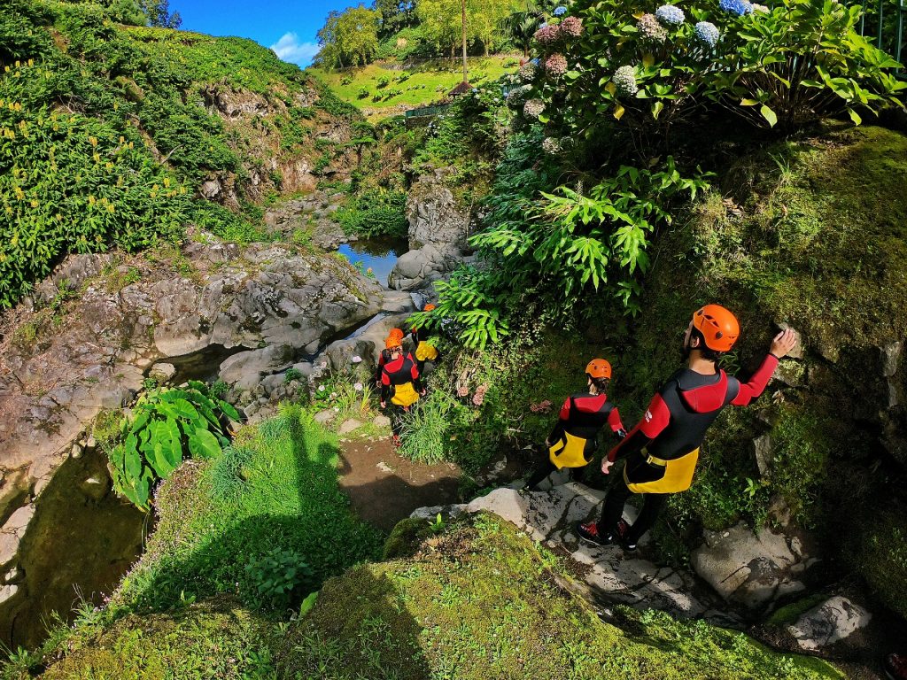 canyoning azores